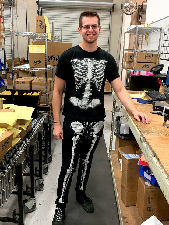 A skeleton.